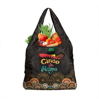 Mexico Cinco de Mayo Fiesta Grocery Bag Traditional Sombrero Hat