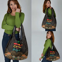 Mexico Cinco de Mayo Fiesta Grocery Bag Traditional Sombrero Hat