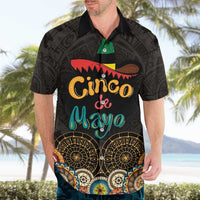 Personalized Mexico Cinco de Mayo Fiesta Hawaiian Shirt Traditional Sombrero Hat