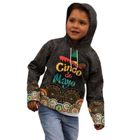 Personalized Mexico Cinco de Mayo Fiesta Kid Hoodie Traditional Sombrero Hat
