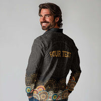 Personalized Mexico Cinco de Mayo Fiesta Long Sleeve Polo Shirt Traditional Sombrero Hat