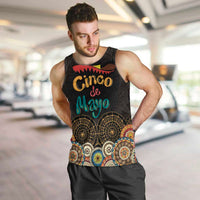 Personalized Mexico Cinco de Mayo Fiesta Men Tank Top Traditional Sombrero Hat