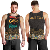 Personalized Mexico Cinco de Mayo Fiesta Men Tank Top Traditional Sombrero Hat