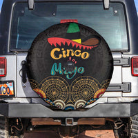 Mexico Cinco de Mayo Fiesta Spare Tire Cover Traditional Sombrero Hat