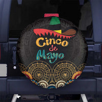 Mexico Cinco de Mayo Fiesta Spare Tire Cover Traditional Sombrero Hat