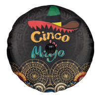Mexico Cinco de Mayo Fiesta Spare Tire Cover Traditional Sombrero Hat