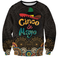 Personalized Mexico Cinco de Mayo Fiesta Sweatshirt Traditional Sombrero Hat