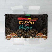 Mexico Cinco de Mayo Fiesta Tablecloth Traditional Sombrero Hat