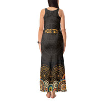 Personalized Mexico Cinco de Mayo Fiesta Tank Maxi Dress Traditional Sombrero Hat