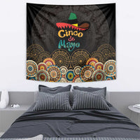 Mexico Cinco de Mayo Fiesta Tapestry Traditional Sombrero Hat