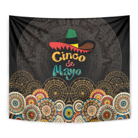 Mexico Cinco de Mayo Fiesta Tapestry Traditional Sombrero Hat