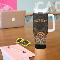 Personalized Mexico Cinco de Mayo Fiesta Tumbler With Handle Traditional Sombrero Hat