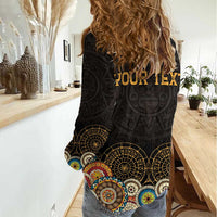 Personalized Mexico Cinco de Mayo Fiesta Women Casual Shirt Traditional Sombrero Hat