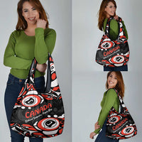 Canada National Indigenous Peoples Day 2024 Grocery Bag Haida Pattern