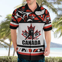 Canada Hockey 2024 Hawaiian Shirt Haida Maple Leaf - Wonder Print Shop