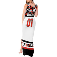 Canada Hockey 2024 Tank Maxi Dress Haida Maple Leaf - Wonder Print Shop