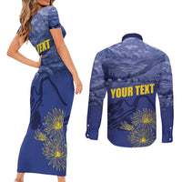 National Montana Day 2024 Couples Matching Short Sleeve Bodycon Dress and Long Sleeve Button Shirt The Treasure State - Wonder Print Shop