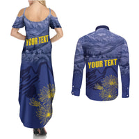 National Montana Day 2024 Couples Matching Summer Maxi Dress and Long Sleeve Button Shirt The Treasure State - Wonder Print Shop