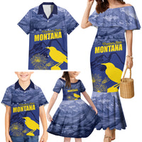National Montana Day 2024 Family Matching Mermaid Dress and Hawaiian Shirt The Treasure State - Wonder Print Shop