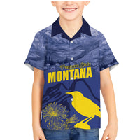 National Montana Day 2024 Family Matching Mermaid Dress and Hawaiian Shirt The Treasure State - Wonder Print Shop