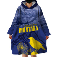 National Montana Day 2024 Wearable Blanket Hoodie The Treasure State - Wonder Print Shop