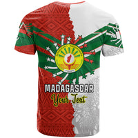 Personalised 26 June Madagascar Independence Day T Shirt Baobab Mix African Pattern - Wonder Print Shop