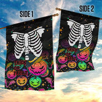 Halloween Skeleton Garden Flag Trick or Treat Witch Pumpkin Colorful - Wonder Print Shop