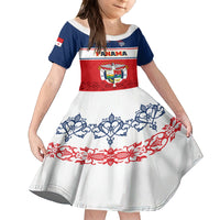 Panama Independence Day Family Matching Puletasi Dress and Hawaiian Shirt Coat Of Arms Pollera Pattern - Wonder Print Shop