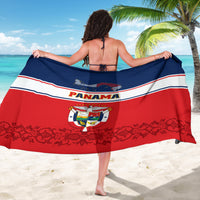 Panama Independence Day Sarong Coat Of Arms Pollera Pattern - Wonder Print Shop