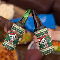 Cute Panda Claus Christmas 4 in 1 Can Cooler Tumbler Panda Santa Claus - Wonder Print Shop