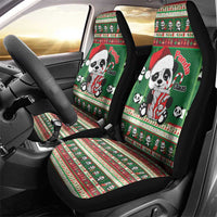 Cute Panda Claus Christmas Car Seat Cover Panda Santa Claus - Wonder Print Shop