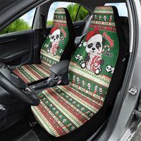 Cute Panda Claus Christmas Car Seat Cover Panda Santa Claus - Wonder Print Shop