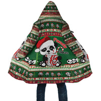 Cute Panda Claus Christmas Cloak Panda Santa Claus - Wonder Print Shop