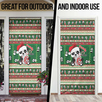 Cute Panda Claus Christmas Door Cover Panda Santa Claus - Wonder Print Shop