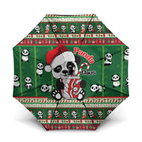 Cute Panda Claus Christmas Umbrella Panda Santa Claus - Wonder Print Shop