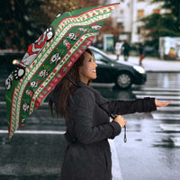 Cute Panda Claus Christmas Umbrella Panda Santa Claus - Wonder Print Shop