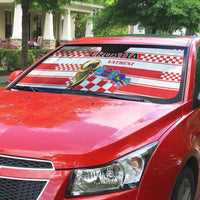 World Football Croatia 2026 Auto Sun Shade Vatreni Hrabar Broj - Wonder Print Shop
