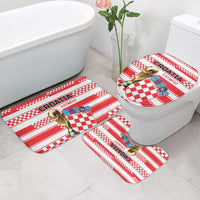 World Football Croatia 2026 Bathroom Set Vatreni Hrabar Broj - Wonder Print Shop