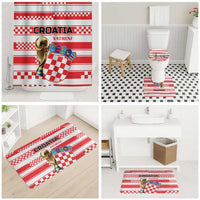 World Football Croatia 2026 Bathroom Set Vatreni Hrabar Broj - Wonder Print Shop