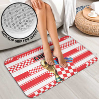 World Football Croatia 2026 Bathroom Set Vatreni Hrabar Broj - Wonder Print Shop