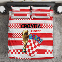 World Football Croatia 2026 Bedding Set Vatreni Hrabar Broj - Wonder Print Shop