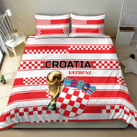 World Football Croatia 2026 Bedding Set Vatreni Hrabar Broj - Wonder Print Shop