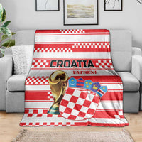 World Football Croatia 2026 Blanket Vatreni Hrabar Broj - Wonder Print Shop