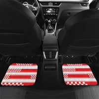 Custom World Football Croatia 2026 Car Mats Vatreni Hrabar Broj - Wonder Print Shop