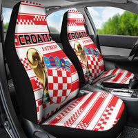 World Football Croatia 2026 Car Seat Cover Vatreni Hrabar Broj - Wonder Print Shop