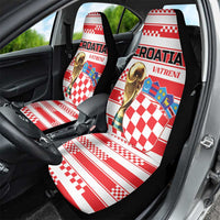 World Football Croatia 2026 Car Seat Cover Vatreni Hrabar Broj - Wonder Print Shop