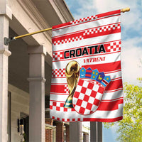 World Football Croatia 2026 Garden Flag Vatreni Hrabar Broj - Wonder Print Shop