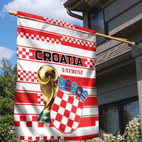 World Football Croatia 2026 Garden Flag Vatreni Hrabar Broj - Wonder Print Shop