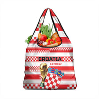 World Football Croatia 2026 Grocery Bag Vatreni Hrabar Broj - Wonder Print Shop