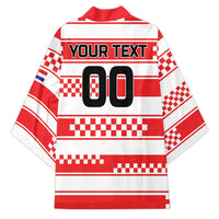 Custom World Football Croatia 2026 Kimono Vatreni Hrabar Broj - Wonder Print Shop